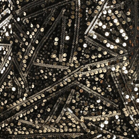 NWT Lulus Sensational Diva Gold Sequin Halter Mini Bodycon Dress - Picture 5 of 9